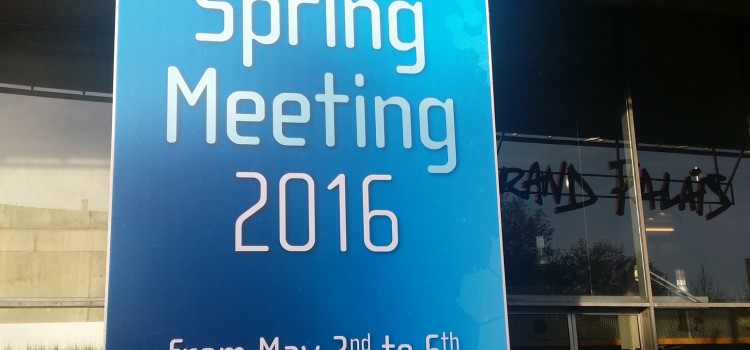 We were at the E-MRS in Lille…