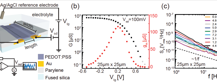 Just accepted: Charge noise in organic electrochemical transistors Just accepted: Charge noise in organic electrochemical transistors